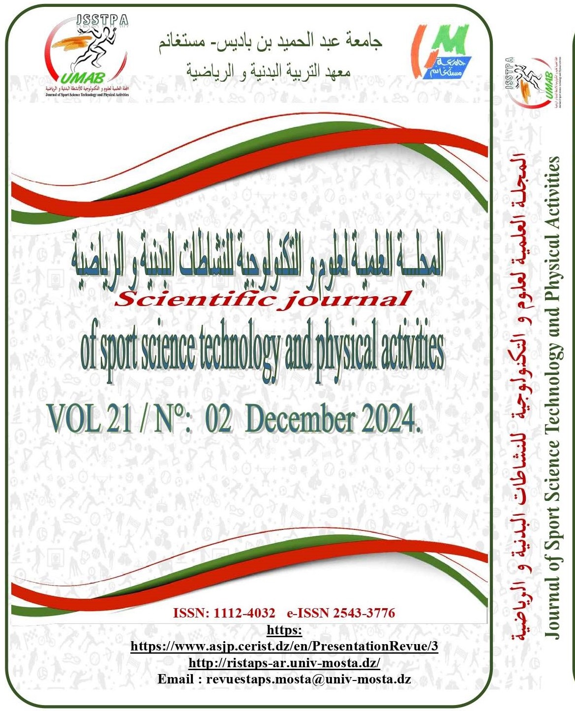 Journal of Sport Science Technology and Physical Activities VOL 21 / N ° : 02 (01 December 2024)